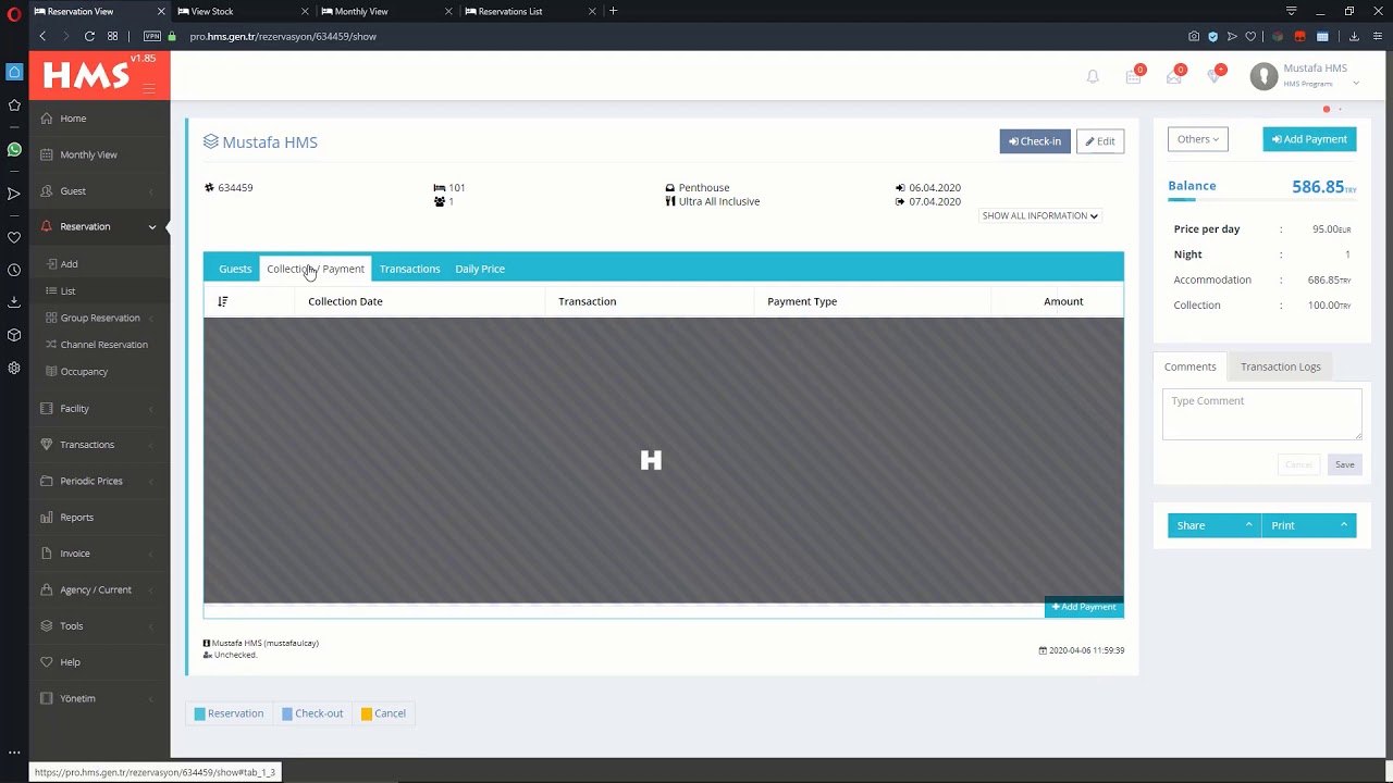 5-How to view reservation details and edit them?