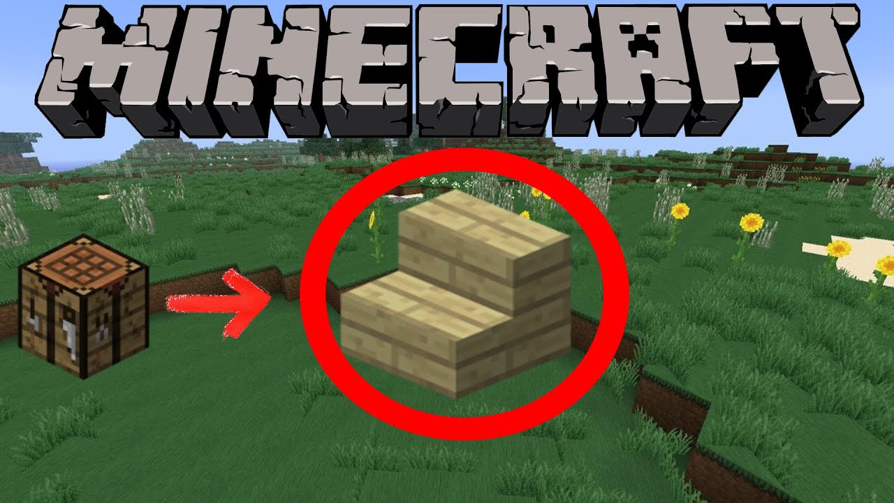 El Genius - Comment faire un escalier sur Minecraft ! [TUTO] - YouTube