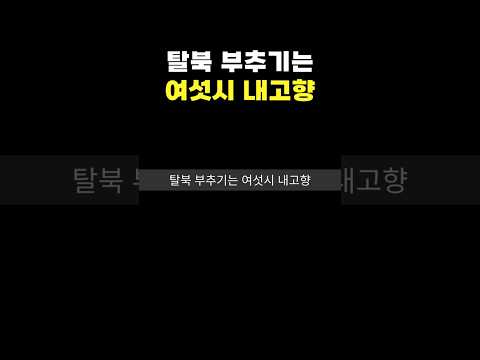 탈북 부추기는 한국 방송