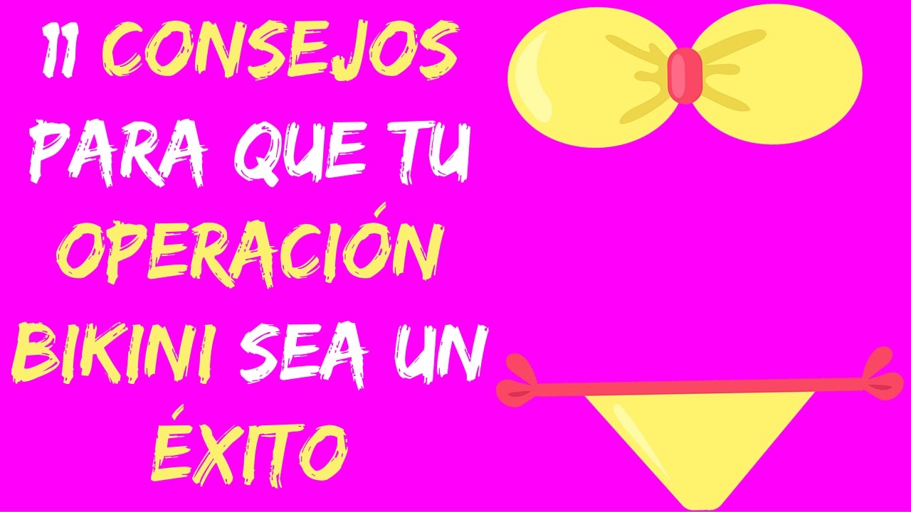 operacion bikini pompadour 11 Tips for your Operation Bikini is a success