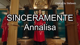 Annalisa - Sinceramente (Karaoke Originale + cori) [SANREMO 2024]