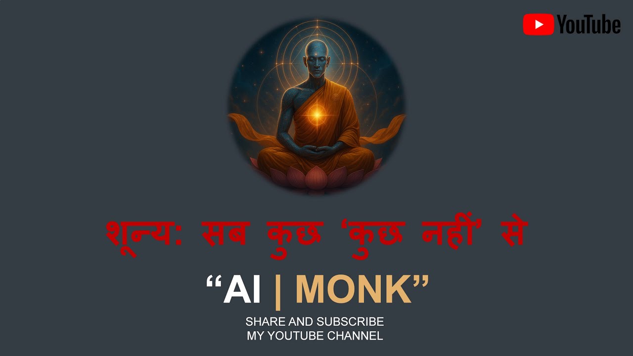 शून्य : सब कुछ ‘कुछ नहीं’ से | Zero : Everything comes from nothing | Ai Monk