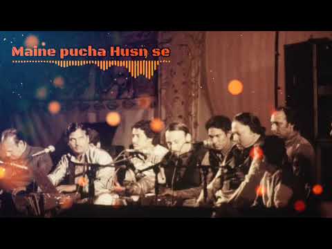 Maine Pucha Hussn Se Nfak Shayari Nusrat Fateh Ali Khan Rare Naath And Clear Audio 