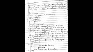 Five kingdom classification by R.H Whitaker notes ✍️