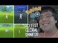 GO FEST GLOBAL SHINIES IN POKEMON GO!!!