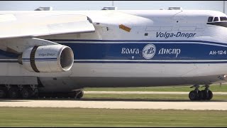 Volga-Dnepr Antonov An-124-100 landing at YVR Vancouver