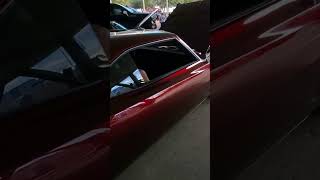 Old School Candy Apple Red Dodge Powered By 700Hp Hellcat Engine