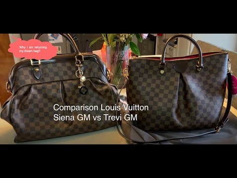 Comparison Louis Vuitton Siena GM vs Trevi GM 