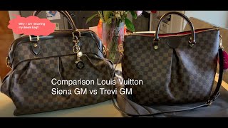 Comparison Louis Vuitton Siena GM vs Trevi GM 