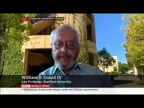 Stanford Law Professor William Gould IV on BBC World News