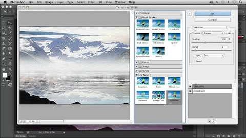 Exploring the Filter Gallery - Adobe Photoshop CS6 Tutorial