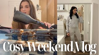 GHD DUET 2-IN-1 HOT AIR STYLER REVIEW |  WEEKEND VLOG | HOMESENSE SHOPPING |