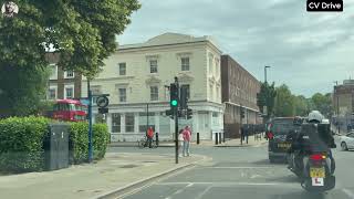 COME WITH ME on a DRIVE from HIGHBURY (NORTH LONDON) to UPPER HALLIFORD (SURREY) #cvdrive#viral#fyp