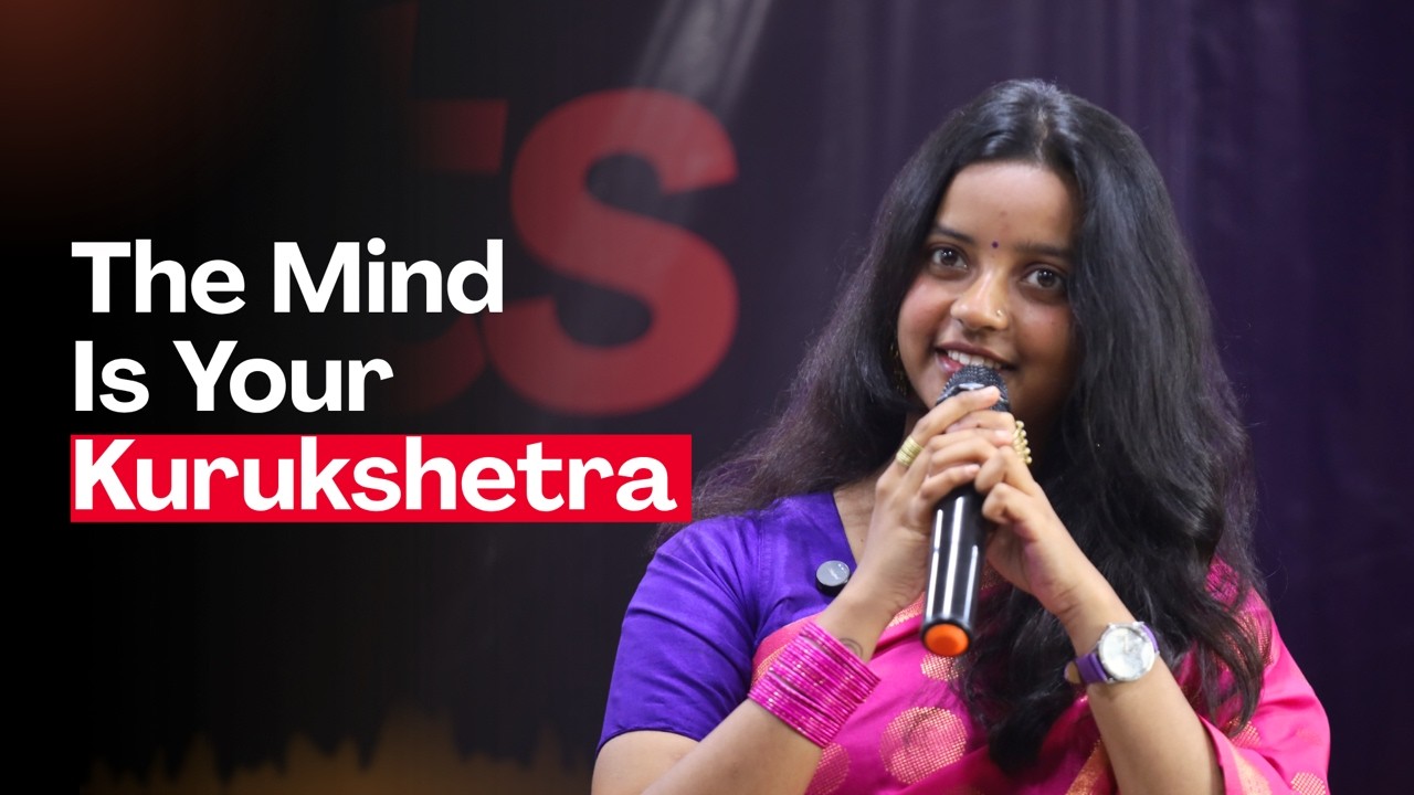 The Mind Is Your Kurukshetra | Janhvi Singh | TEDxGHRCEMN