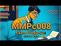 MMPC008 solved Paper #mmpc8 #mmpc008 #mmpc #mmpc08 #mba #ignou #ignouexam #june2025 #examprep #views