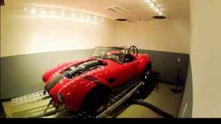 A unique perspective of backdraft rt3b roadster #1226 in our dyno
room. completed by vintage motorsports north haven, ct. this highly
customized backdraft...