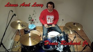 Linus And Lucy - Drum Cover With 16 Bar Solo - Denis Richard Jr
