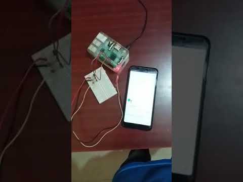 Google assistant controlled light with raspberrypi