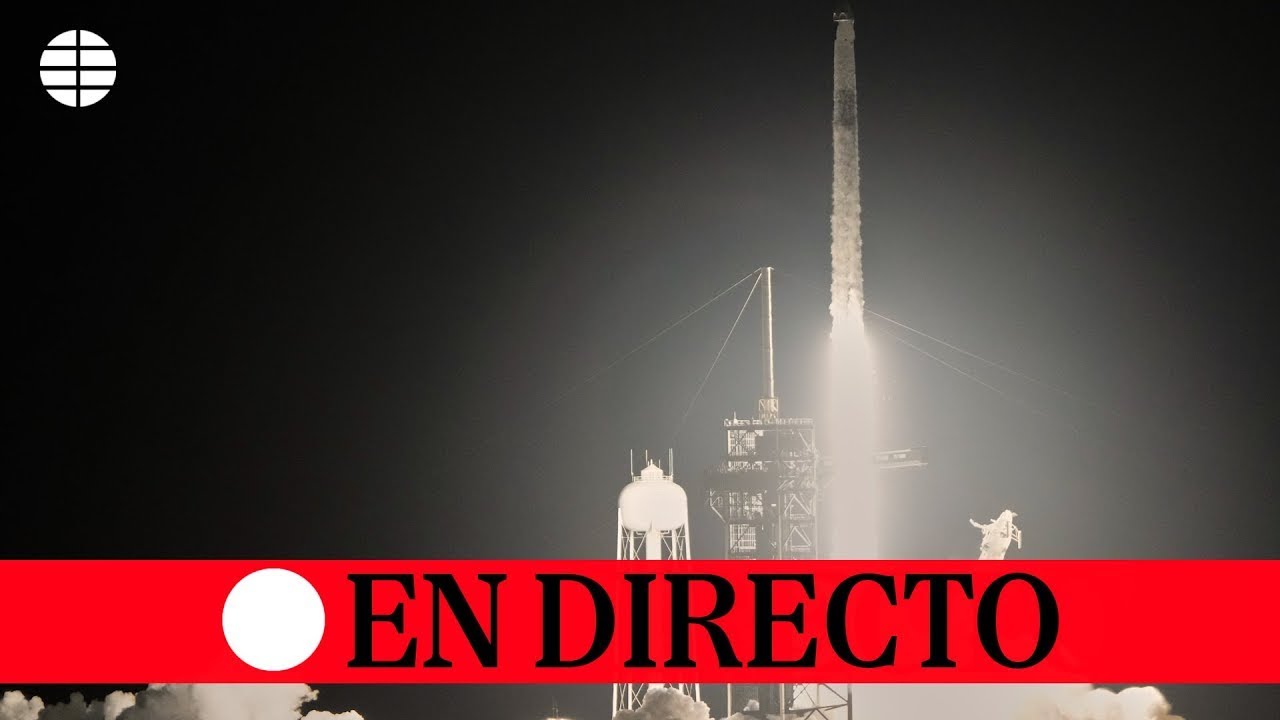 🔴 DIRECTO | Lanzamiento del Falcon 9 de SpaceX a la Estación Espacial ...