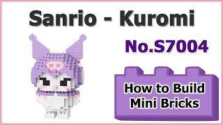How to Build Purple Kuromi Blocks - DMXC S7004 Instructions Specifications