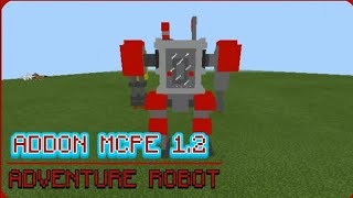 Minecraft Pocket Edition (Add-Ons Robot) screenshot 1
