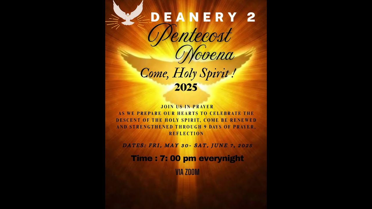 Deanery II  |  June 04, 2025  |  NOVENA - Day 6