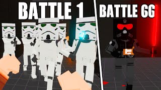 I played Every STAR WARS BATTLE in Paint the Town Red, So You Don't Have to...