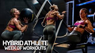 HYBRID TRAINING WEEK OF WORKOUTS