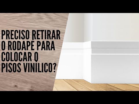 Vídeo: Como Empurrar O Rodapé Para O Fundo