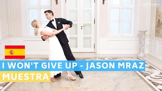 Sample tutorial in spanish : Jason Mraz - I won't give up | Wedding Dance ONLINE