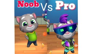 Noob vs Pro - Talking Tom time Rush game | android game gameplay screenshot 3