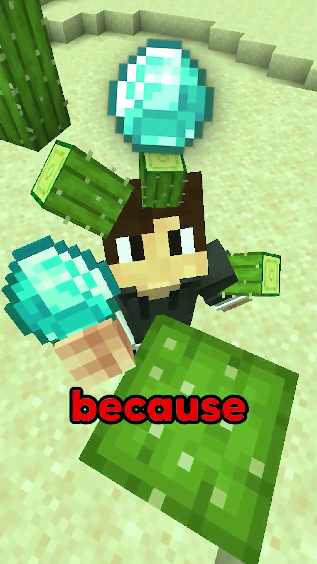 Minecraft, But Taking Damage Gives me Items!
