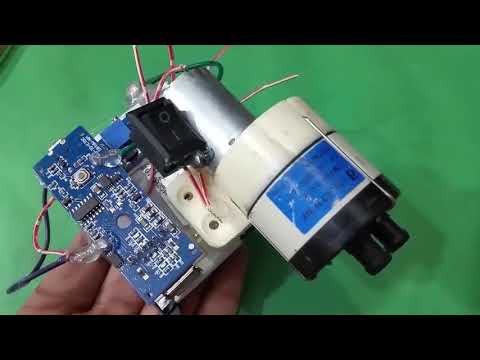 vacuum Air Pump DC 12v | How to make rechargeable Mini Vacuum Air ...