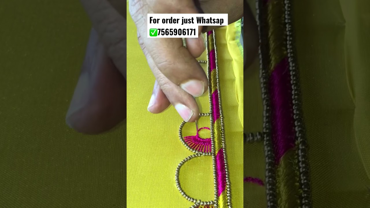 New Resham Load Stitching Tips 