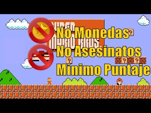 Vídeo: Man Completa Super Mario Bros. Con La Puntuación Más Baja Posible