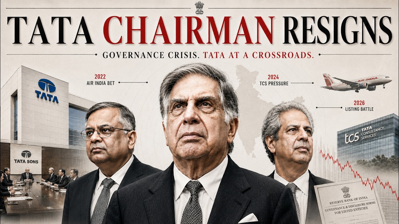Chandra's DIRTY Exit: What Tata's Chairman Isn't Telling You About His Resignation?