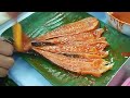 Grilled Stingray And Grilled Squid | Malaysia Hawker Food