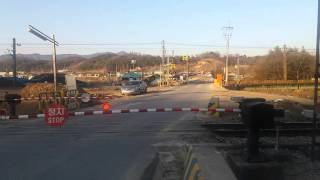 160207 KORAIL 중앙선 두무곡건널목 안동발 청량리행 무궁화호 통과