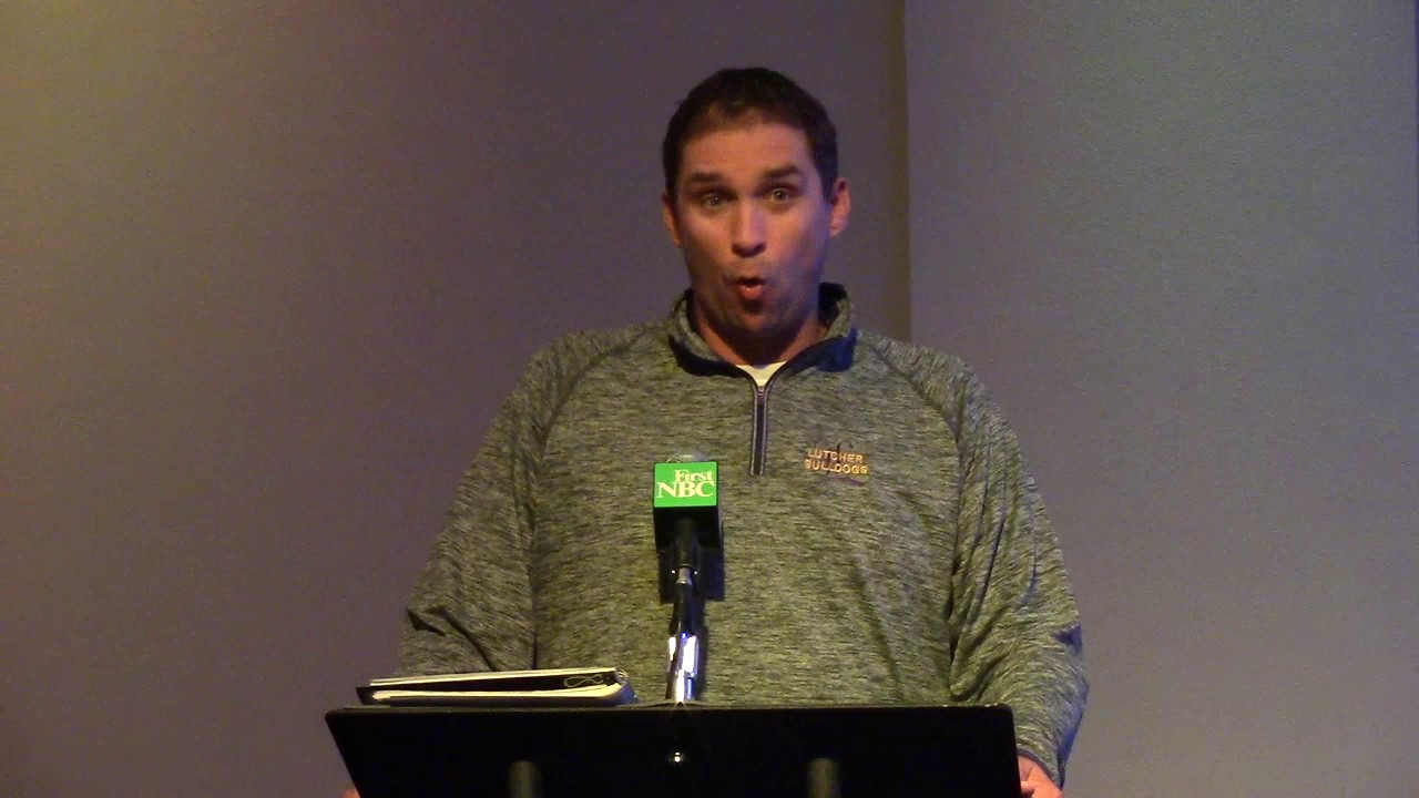 Lutcher Coach Dwain Jenkins at GNOSF Quarterback Club Tuesday, Nov