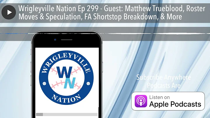 Wrigleyville Nation Ep 299 - Guest: Matthew Truebl...