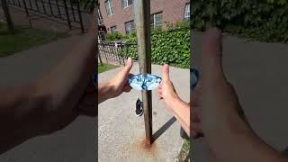 Super Mario Flag Pole Jump In Real Life