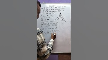 In the figure A, B and C are points on OP, OQ and OR, such that AB||PQ & AC||RP show that BC||QR.