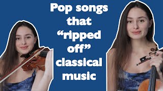 Pop songs that ‘ripped off’ classical music #Shorts