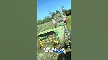 The Quickest Way to Handle Hay Bales Ever
