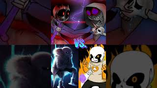 Random Sans AU 2v2: Alpha Sans & Delta Sans vs. Insanity Sans & Dust Sans