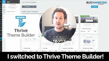 I Converted My Blog To Thrive Theme Builder. Here