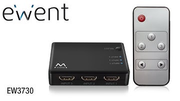 EW3730 4K HDMI Switch 3 Port
