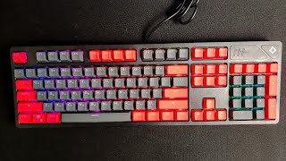 ⌨ Red Square Keyrox Classic — Gateron Yellow Typing Sounds ASMR