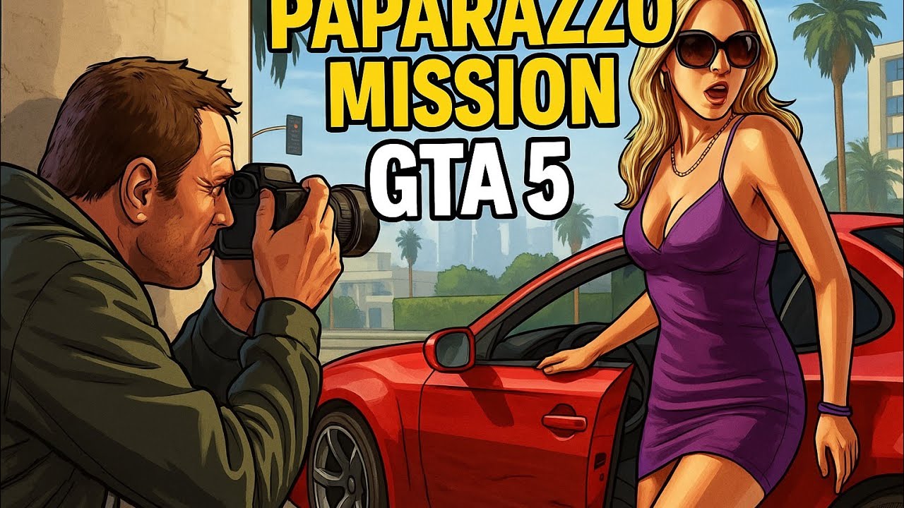 Paparazzo Mission Gta 5 Gta5 YouTube 
