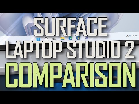 Surface Laptop Studio 2 Comparison